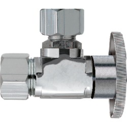 Ace Compression Compression/Slip Joint Brass Shut-Off Valve