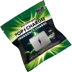 Zorbitz Pop Charger Disposable Emergency Cell Phone Charger 1 pk
