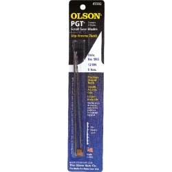 Olson 5 in. Carbon Steel Scroll Saw Blade 1.4 TPI 6 pk