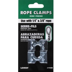 Wellington Zinc Rope Clamps