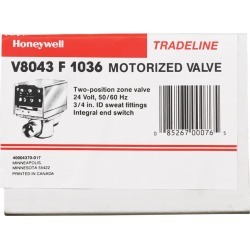 Honeywell 0.8 in. Stainless Steel Zone Valve