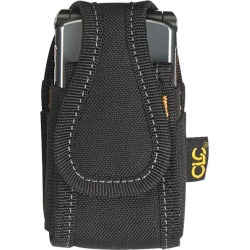 CLC 1 pocket Polyester Cell Phone Holder 2.3 in. L x 4.3 in. H Black