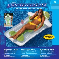 Swimline Multicolored Vinyl Inflatable Pool Float