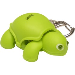KeyGear Plastic Green Turtle Light Key Holder