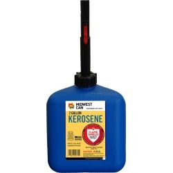 Midwest Can FlameShield Safety System Plastic Kerosene Can 2 gal.