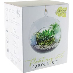 Syndicate Home & Garden 7 in. W Clear Plastic Floating Orb Garden Kit
