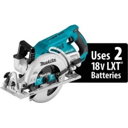 Makita X2 LXT 7-1/4 in. 18 volt Cordless Rear Handle Circular Saw 5100 rpm