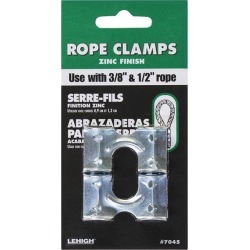 Wellington Zinc Rope Clamps
