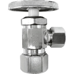 Ace Compression Compression Brass Shut-Off Valve