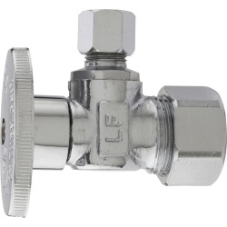 Plumb Pak Compression OD Brass Quarter Turn Shut-Off Valve