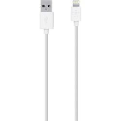 Belkin MIXIT UP White Cell Phone Accessories For Apple Iphone 6, 6 Plus, 5, 5s 4 ft. L