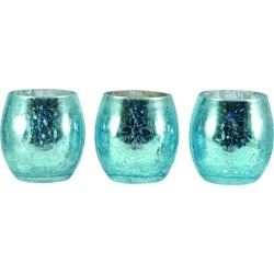Mark Feldstein Mercury Glass Votive Holder