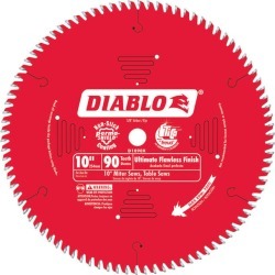 Diablo 10 in. Dia. x 5/8 in. Carbide Tip Circular Saw Blade 90 teeth