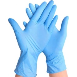 First Glove Nitrile Exam Gloves, 3 Mil (100- or 1,000-Pack) - 100-X-Large-Gloves-Blue