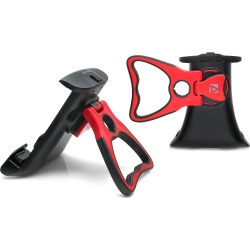 Aduro Easy-Grip Universal Rotating Tablet Stand - Easy Grip Red