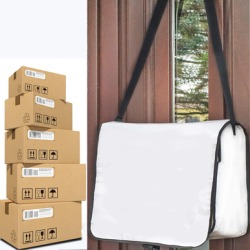 Waterproof Package Delivery Pouch with Shoulder Pad or Over-the-Door Design found on Bargain Bro Philippines from Until Gone for $14.99