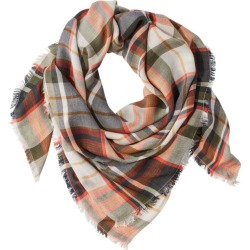 Sunwashed Square Scarf, Striped