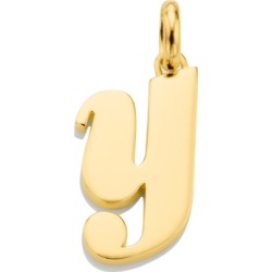 Alphabet Pendant Y, Gold Vermeil on Silver
