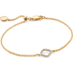 Gold Riva Mini Kite Bracelet Diamond