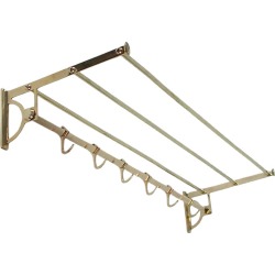 Vintage Art Deco Bauhaus Brass Coat and Hat Rack, Austria, 1920s found on Bargain Bro Philippines from Chairish for $1568.00