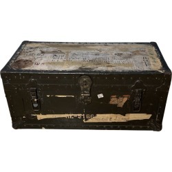 1960's Military Trunk Foot Locker