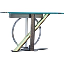 Dia Design Institute of America Postmodern Memphis Console Table by Kaizo Oto found on Bargain Bro from Chairish for USD $1,140.00
