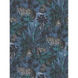 'Nocturnal' Faunacation Wallpaper - Sample found on Bargain Bro from Chairish for $1.00