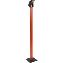 Modern Red Black Halogen Floor Lamp, Italy, 1980 found on Bargain Bro Philippines from Chairish for $2251.00
