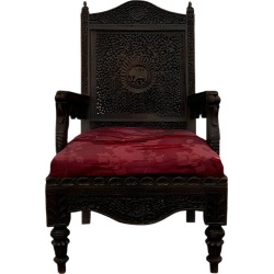 Antique Colonial Lounge Chair found on Bargain Bro from Chairish for USD $680.20