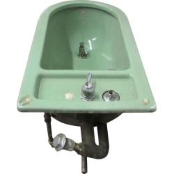 Vintage Green Water Fountain
