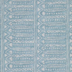 Abingdon Aquamarine Wallpaper - Sample found on Bargain Bro from Chairish for $1.00