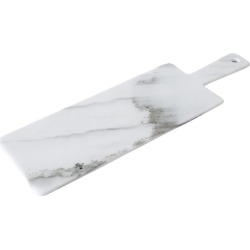 Large Long White Carrara Marble Cutting Board found on Bargain Bro from Chairish for USD $108.68