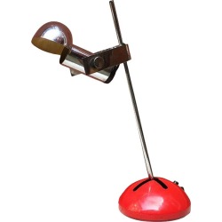Mid-Century Italian Modern Chromed Steel Lamp by Robert Sonneman for Luci, 1970s found on Bargain Bro Philippines from Chairish for $353.00