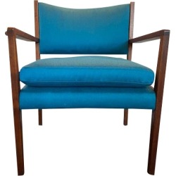 Mid Century Modern Walnut Arm Chair