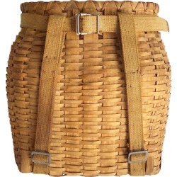 Circa 1940s Pack Basket found on Bargain Bro from Chairish for USD $224.20