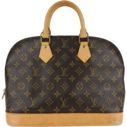 Louis Vuitton Handbag Alma M51130 Monogram Ladies Made In Usa Monogram Hand Bag