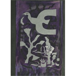 Georges Braque - Composition from Derriere Le Miroir - Lithograph - 1964 found on Bargain Bro Philippines from Chairish for $240.00