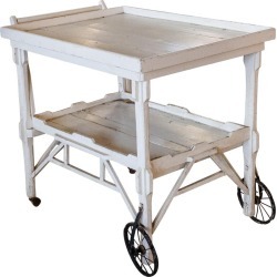 Vintage Painted Garden Cart