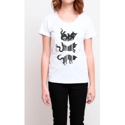 Camiseta Cat Falling