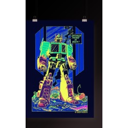 Poster Optimus Prime Is Back