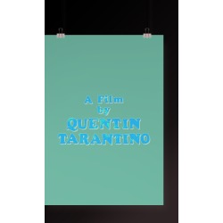 Poster Directed By Tarantino