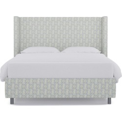 Modern Wingback Bed | Queen | Starburst