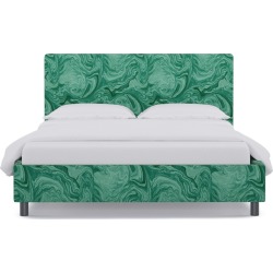 Tailored Platform Bed | Queen | Malachite