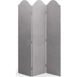 Scalloped Screen | Platinum Velvet