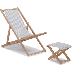 Cabana Set | Grey Fairfield Stripe