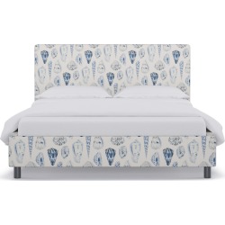 Tailored Platform Bed | Queen | Porcelain Coquina