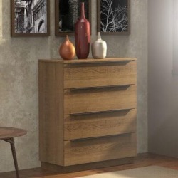 Comoda Madesa 4 Gavetas Rustic
