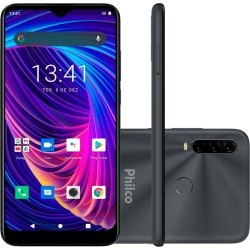 Smartphone Philco Hit P10 128Gb Tela 6,2" Android 10.0 Cinza