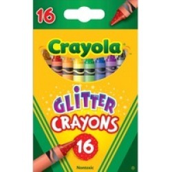 Crayola 16-ct Glitter Crayons