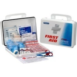 First Aid Only 25 Person Office First Aid Kit, 135 Pieces, Plastic Cas